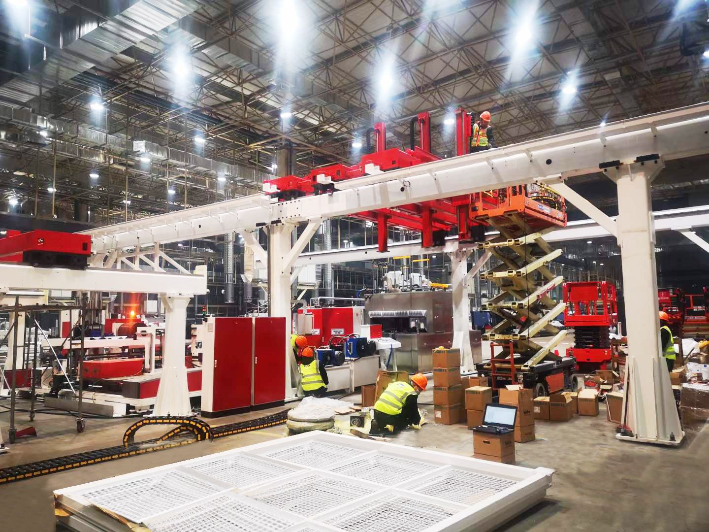 車載泵副車架焊接生產線